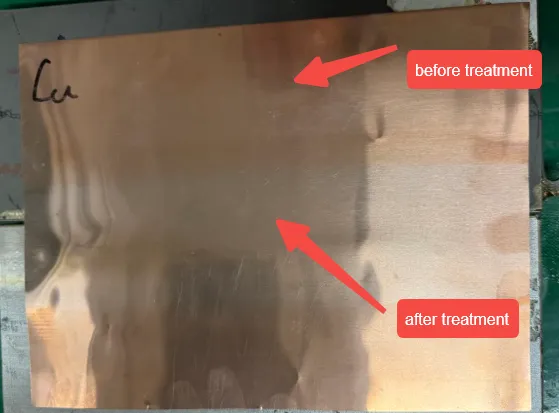 Before-and-after effect comparison